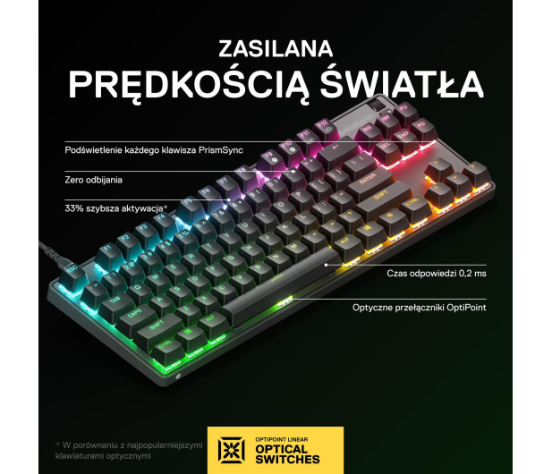 STEELSERIES Apex 9 TKL 64847 - 1069874 - zdjęcie 3